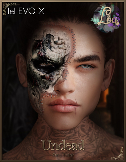 Loa - Undead Face Paint ~LeLutka EVO X~ [BOM] demo
