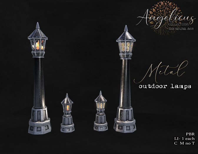 .AngelicUs. Metal outdoor lamps  
