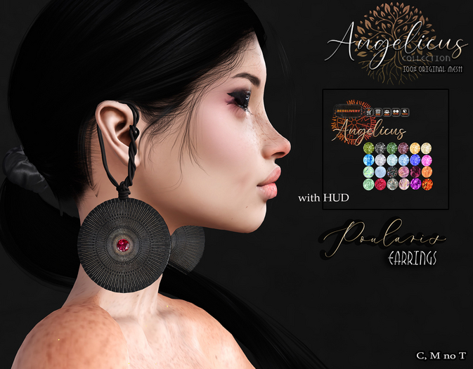.AngelicUs. Poularis earrings