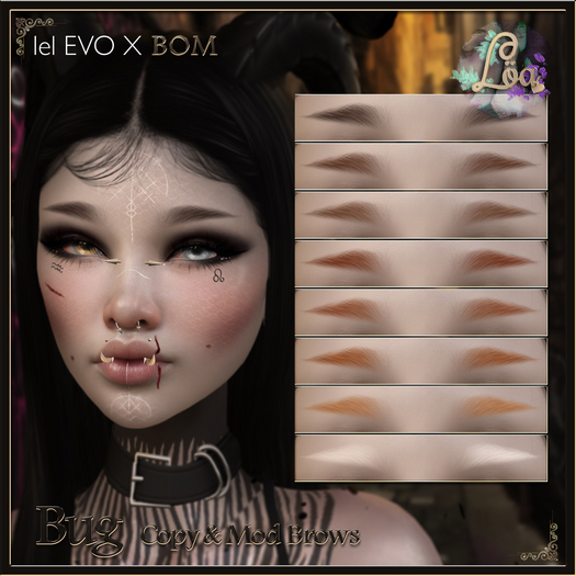 Loa - Bug Brows ~LeLutka EVO X~ [BOM] demo
