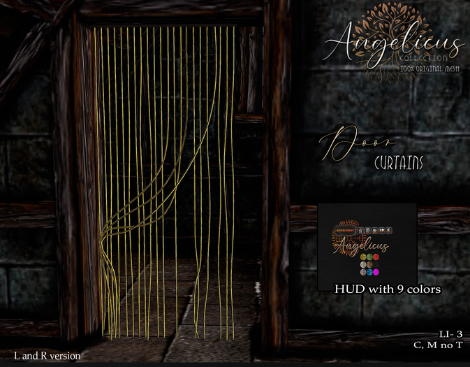AngelicUs. Door  curtains  