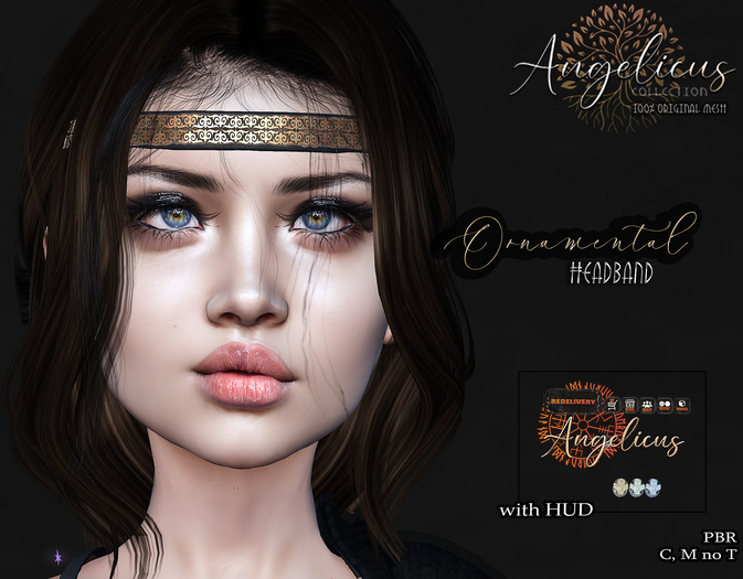 .AngelicUs. Ornamental headband 