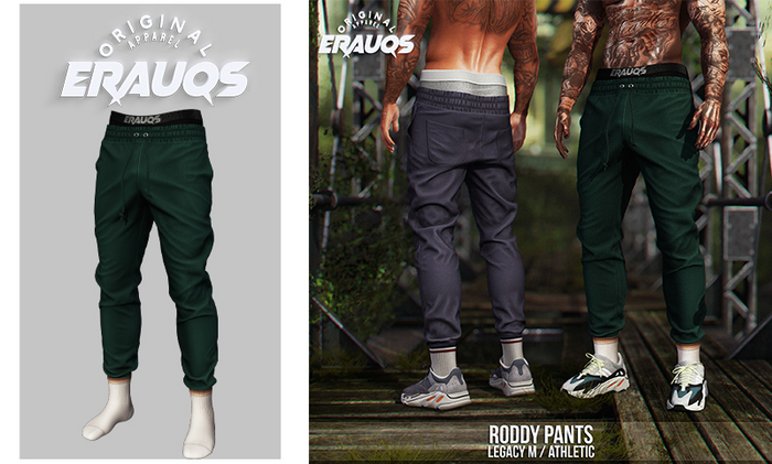[ ERAUQS ] - Roddy Pants - 01