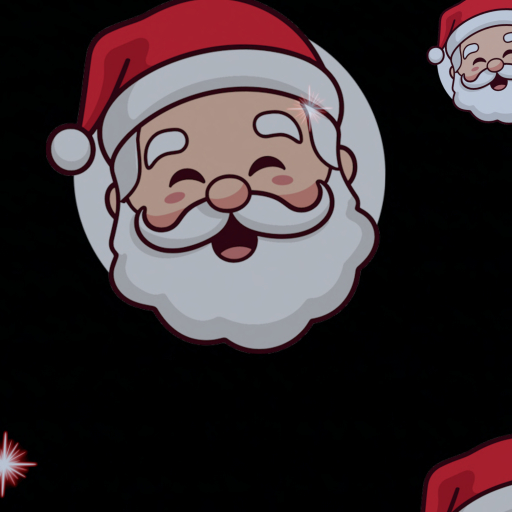 Jolly Santa Confetti Tosser Thrower