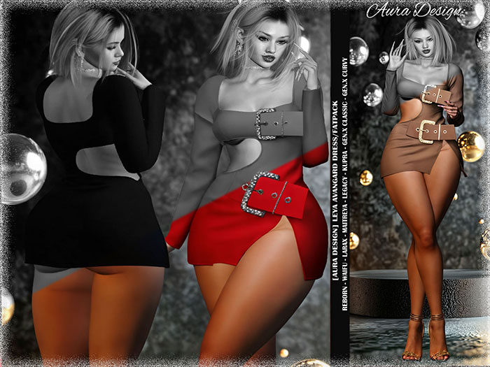 [Aura Design] Leya Avangard Dress - DEMO