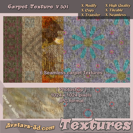 Texture carpet v.501 Seamless