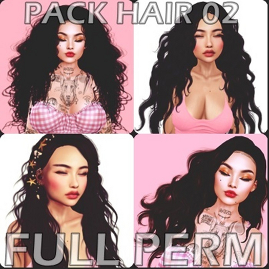 HAIR PACK FULL PERM 02