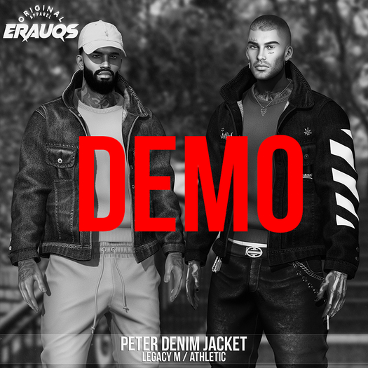 [ ERAUQS ] - Peter Denim Jacket - DEMO