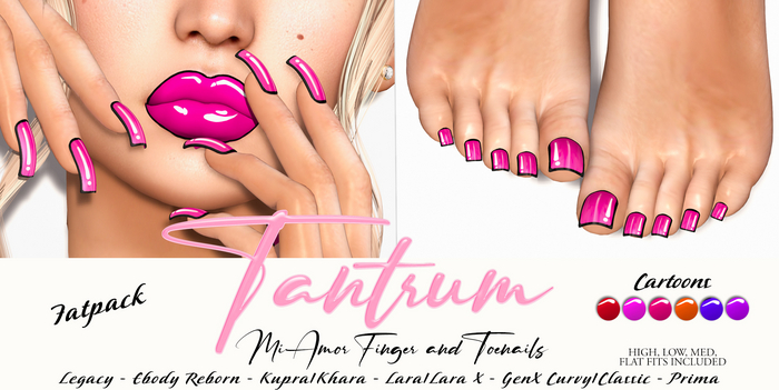 Tantrum - Mi Amor Fatpack - Cartoons 