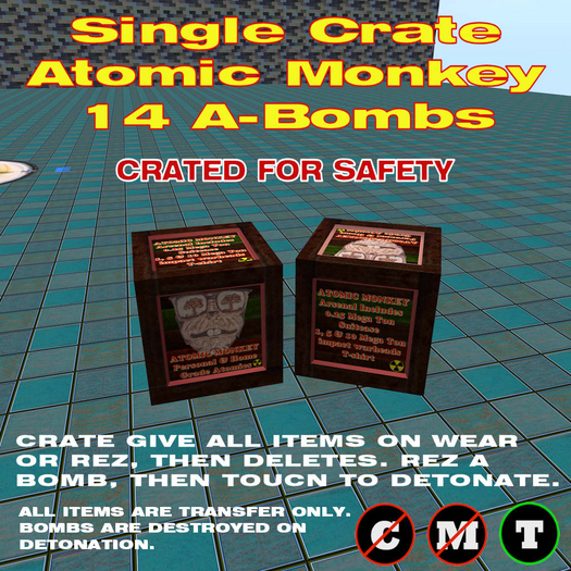 ATOMIC-Crate Of Monkey