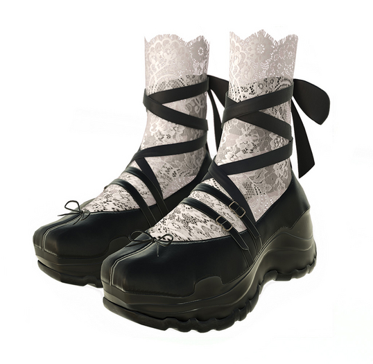 SOJOUR - Ballerina sneakers - PBR - black