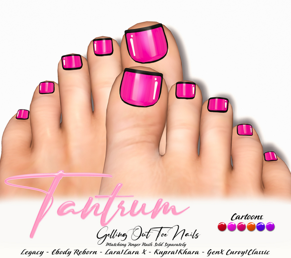 Tantrum - GG Toenails - Cartoons