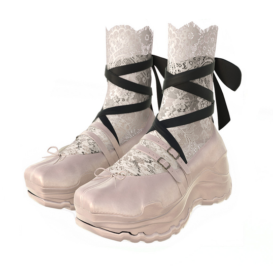 SOJOUR - Ballerina sneakers - PBR - nude