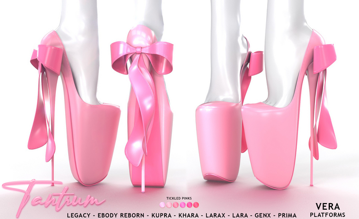 Tantrum - Vera Platforms - Tickled Pinks 