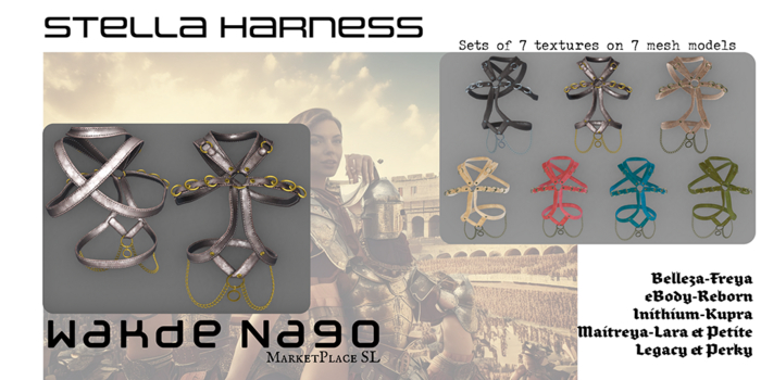 WN  Stella Harness - Set of 7 for Inithium-Kupra
