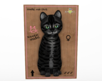 Female Breedable Cat KittyCats Toyger - Coal Exotic Seas