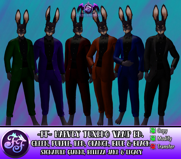 ~FF~ Harvey Tuxedo Vamp Ed