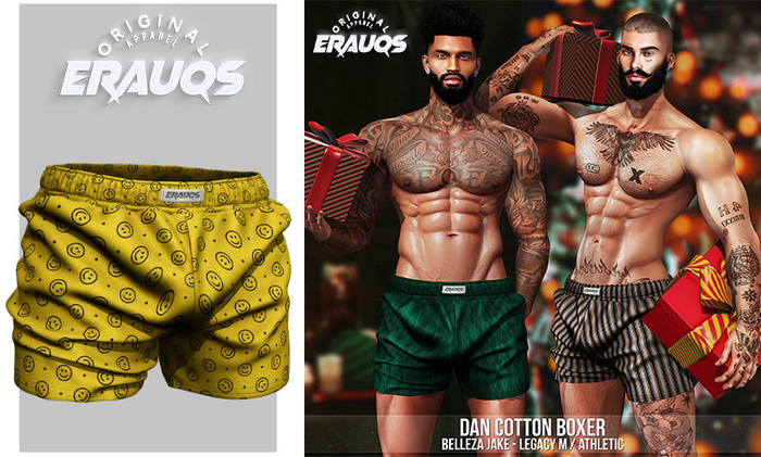 [ ERAUQS ] - Dan Cotton Boxer - 12