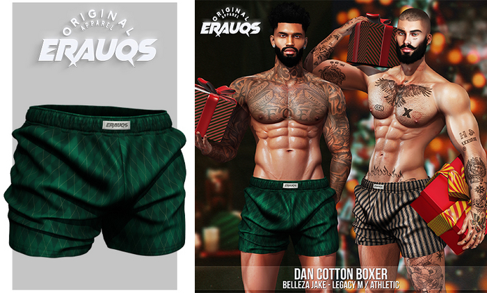 [ ERAUQS ] - Dan Cotton Boxer - 15