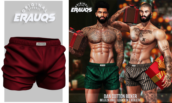 [ ERAUQS ] - Dan Cotton Boxer - 23