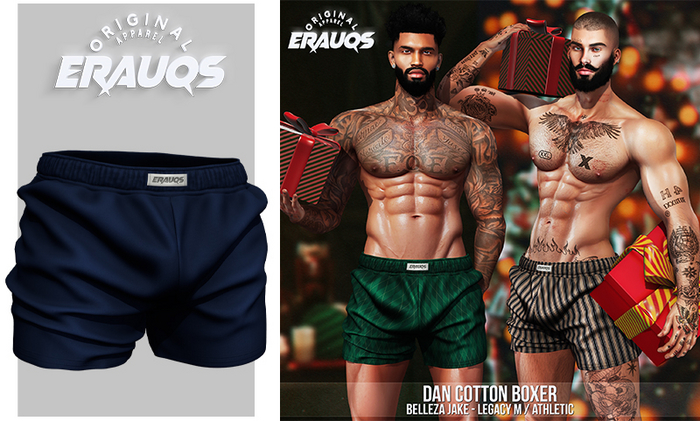 [ ERAUQS ] - Dan Cotton Boxer - 24