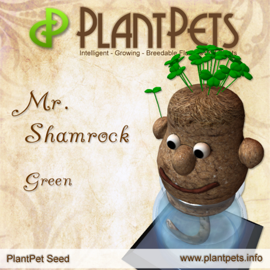 PlantPet Seed [Mr. Shamrock *Green*]