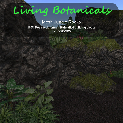 Inochi Botanicals - Mesh "Jungle Rocks"