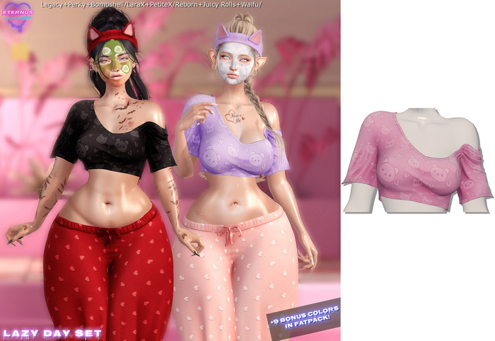 [Eternus] Lazy Day Shirt Pink