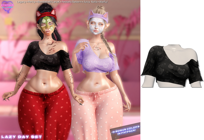 [Eternus] Lazy Day Shirt Black