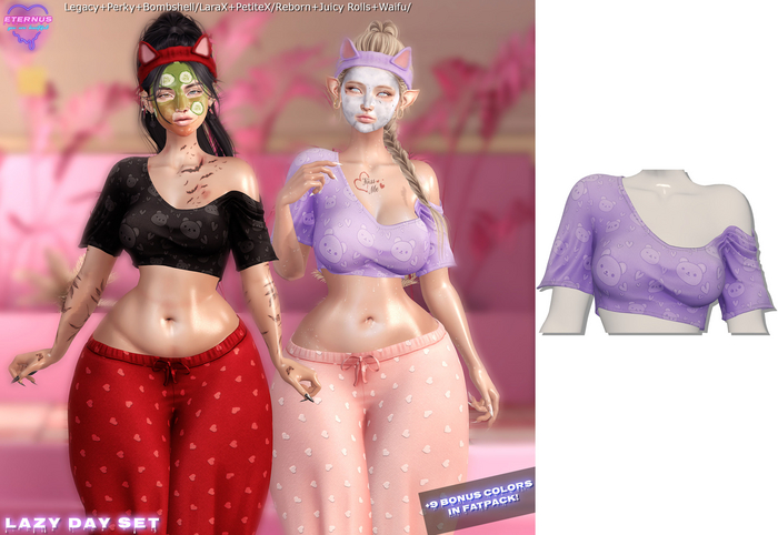 [Eternus] Lazy Day Shirt Lavender