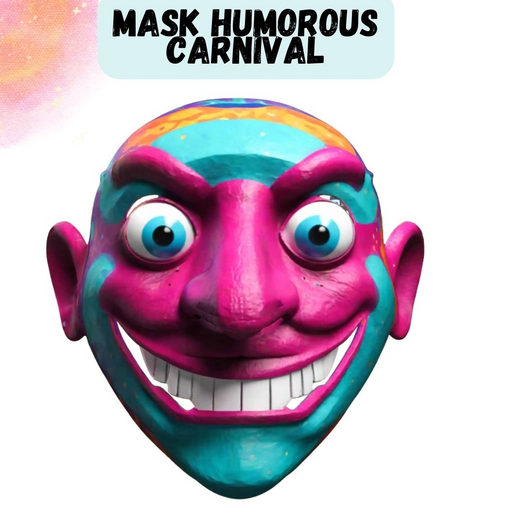 "MB" Mask humorous carnival