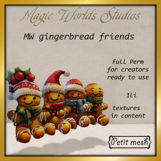 MW gingerbread friends