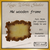 MW wooden frame