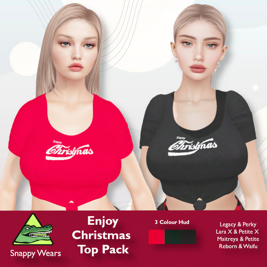 Snappy // Enjoy Christmas Top Pack