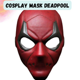 "MB" cosplay mask deadpool