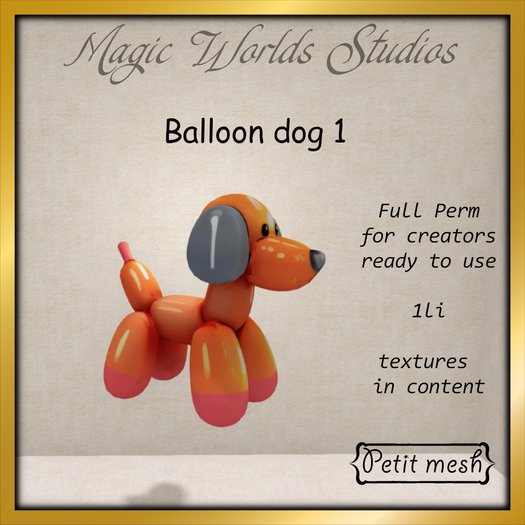 MW  balloon dog 1