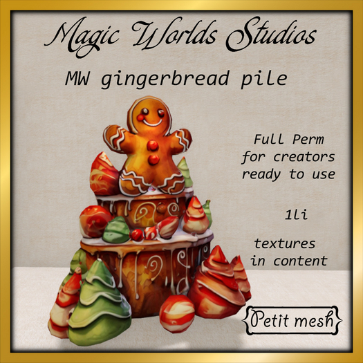 MW gingerbread pile