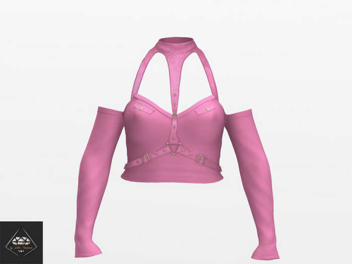 -LD- Cynthia top PINK