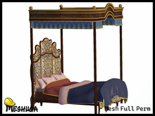 Meshuga Baroque Furniture - Bed FULL PERM MESH