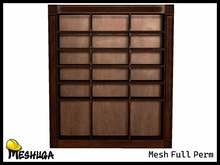 Meshuga Baroque Furniture - Bookcase FULL PERM MESH