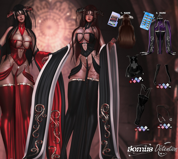 Domus X Detention Saivor Waifus FATPACK