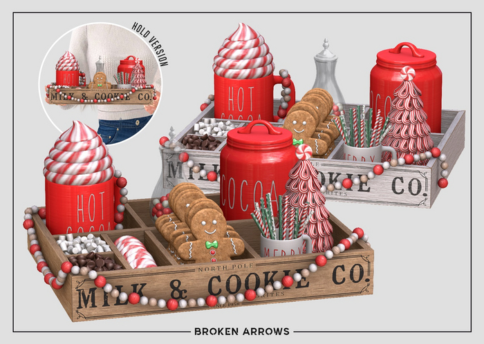 BROKEN ARROWS - Milk & Cookie Co. - Red 