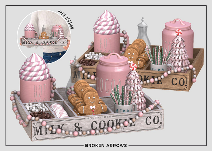 BROKEN ARROWS - Milk & Cookie Co. - Pink