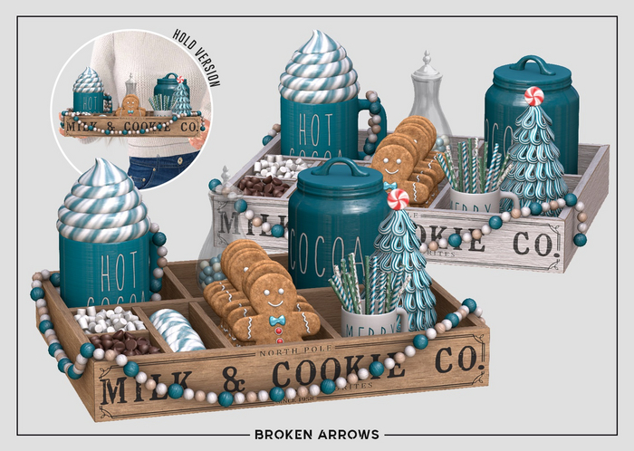 BROKEN ARROWS - Milk & Cookie Co. - Blue 