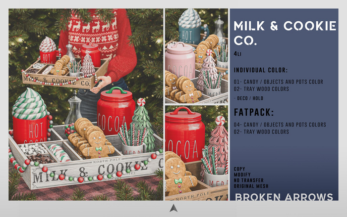 BROKEN ARROWS - Milk & Cookie Co. - FATPACK 
