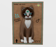Male Breedable KittyCatS Chateau Cat - Toffee Caramel Kitten