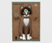 Male Breedable Cat KittyCatS Chateau Cat - Toffee Caramel