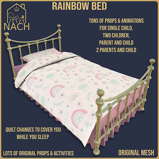 NACH Rainbow Bed