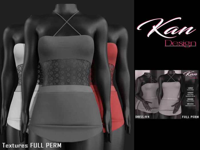 KANDESIGN - Textures FP - DRESS #4