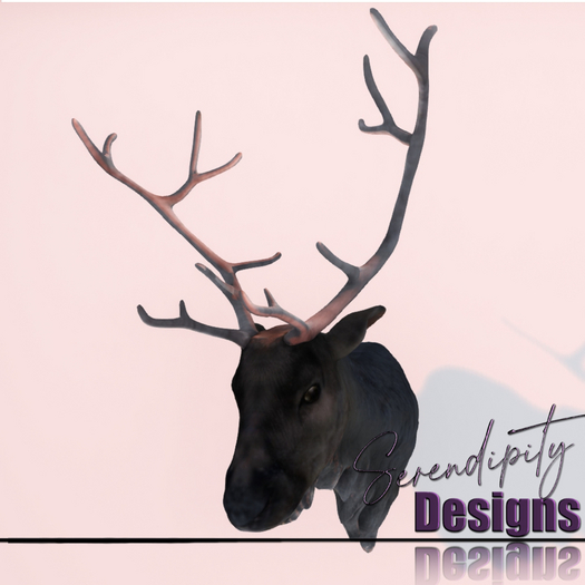 Serendipity Designs - Reindeer Mount